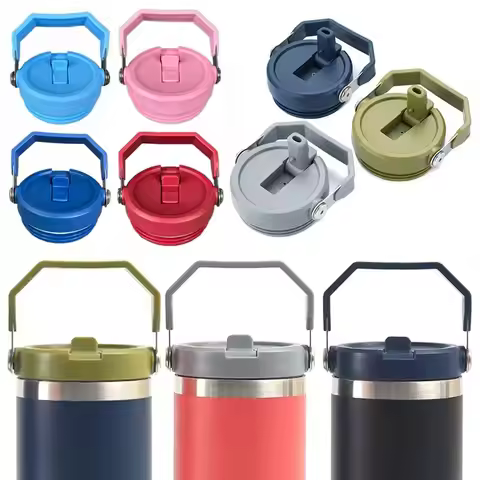 Sealing Bottle Cover for 20oz 30oz Splash Spill Proof Plain Metal Lids for Ozark for Trail for Rtic 