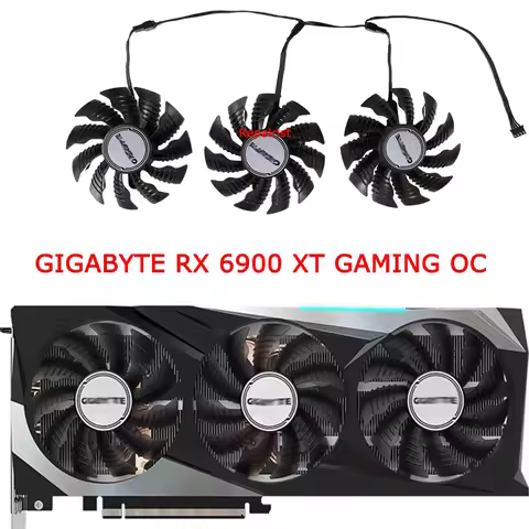 Video Cooler,PLA09215S12H,T128015SU,For GIGABYTE RTX 2080Ti GAMING OC,For GIGABYTE RX 6900XT GAMING 