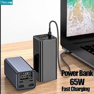 20000mAh Power Bank Type C PD 65W Fast Charging Powerbank External Battery Charger For Smartphone Laptop Tablet iPhone Xiaomi
