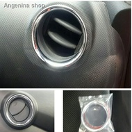 ◕✎[Malaysia In stock] Aircond Chrome Ring Vent Car Accessories For Perodua Myvi 2005-2011/Passo