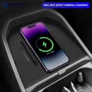 UQUEEN Car Interior Dashboard Wireless Charging Mat Protection Non-Slip Mat Silicone Pad for Kia EV3