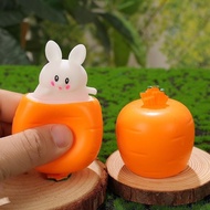 Decompression Carrot Rabbit Squeeze Fidget Squishy Toy