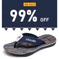 【COD】【99% off】Men's t-strap flip-flop sandals2415