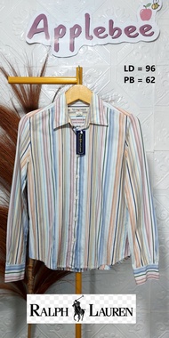  Kemeja Multicolor Striped Polo Ralph Lauren (P❤)