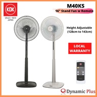 KDK M40KS 16" Stand Fan with Remote