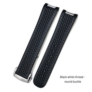 418mm 19mm 20mm Rubber Silicone Watch Strap Fit for Omg Seamaster 300 AT150 Aqua Terra Ultra Light 8