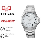 Q&Q Watch by Citizen C36A Men Analog Watch - Silver Arabic