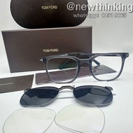 客訂分享:Tomford 型號：TF5916 灰色鏡框+夾片墨鏡 換防藍光鏡片 光學眼鏡 optical glasses