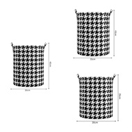【AiBi Home】-2Pcs Foldable Storage Basket for Bathroom Dirty Clothes Laundry Basket Sundries Storage Organizer