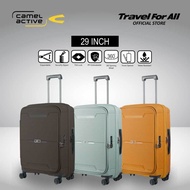 CAMEL ACTIVE PP FRONT OPEN 29 INCH LUGGAGE - EXPANDABLE+SECURE ZIP+TSA - E51850029