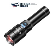 ￼Original Smiling Shark Super Bright Torch Light Led M80 5000lm High Power Flashlight USD Rechargeab