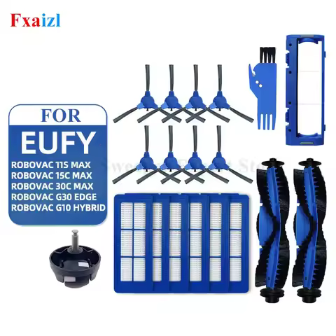 For Eufy RoboVac 11S Max, 15C Max, 25C Max, 30C Max, G10, G20, G30 Edge Hybrid, G32 Pro Vacuum Clean