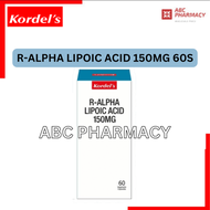 KORDELS R-Alpha Lipoic Acid 150mg 60s (EXP03/25) (Diabetic Management)