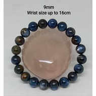 Premium Pietersite Gemstone Bracelet 7-14mm