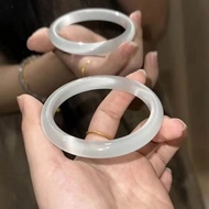 Vòng Tay Ngọc Trai Đá Quý Tự Nhiên Cao Cấp Cho Nữ Vòng Tay Pha Lê Đá Mắt Mèo Tròn Mặt Trăng Trắng Đá