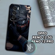 CC16 Flexible rubber softcase/ for oppo reno 12 5g and oppo reno 12 pro anime character Motif oppo r