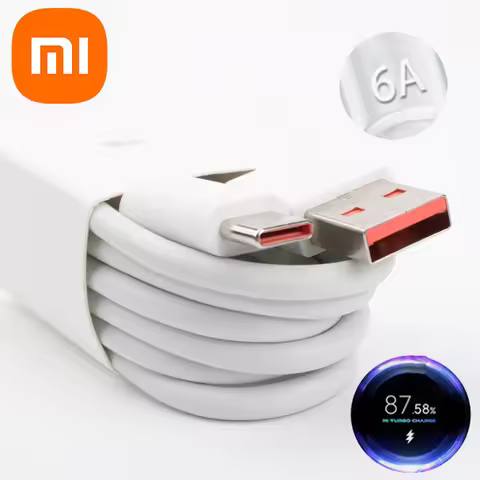 Original Xiaomi 6A 120W 90W 67W 55W 33W USB Type C Turbo Fast Charge Cable For Mi 14 13 12 11 Pro Re