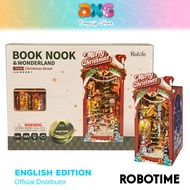 Robotime Rolife Christmas Street DIY Book Nook Shelf Insert Puzzles (TGC06)
