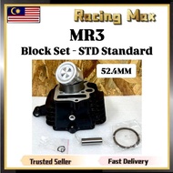 Modenas MR3 Kriss110 MR3 Kriss 110 MR3 Standard Block Set 52.4MM - STD Cylinder Blok Kit Complete Pi