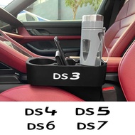 Car Seat Crevice Storage Box Para sa DS Citroen DS3 Cabrio DS4 DS5 Prestige 5LS DS6 DS7 Gap Slit