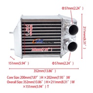 Side Mount Exchange Intercooler Pour Renault super 5 R5 9 11 19 GT Turbo 19851991