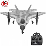 LATE F22 RC Model 2.4Ghz 4 CH Remote Control Plane with Two Modes Jet Fighter UAV Aircraft Plane Mod