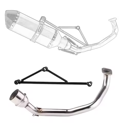 Motorcycle Exhaust pipe for Yamaha GY6
