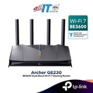 TP-Link Archer GE230 Dual-Band Wi-Fi 7 Gaming Router up to 3600 Mbps on 2.4 GHz