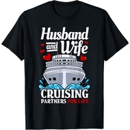 Cruising Cruise Vacation Husband Wife Couple T-Shirt