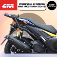 GIVI RACK 100% ORIGINAL YAMAHA NVX / AEROX 155 (2025) [SRX(S)-NVX/AEROX155(2025)]