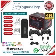 Game Stick 4K Gen 2 X2 Plus Retro Game Console PSP HDMI TV Wireless Gamepad Game Controller Classic 