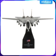 [Etekaxa] 1:100 3D Model F-1 Attack Metal Plane Diecast Plane Model Toys for Collecting and Gift