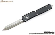 【angel 精品館 】Microtech UTX-70 Spartan斯巴達鋁柄末日石洗刃M390鋼249-10