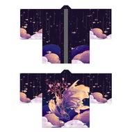 Japanese Haori - Flying Purple