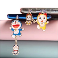 Fashion cute cartoon crayon Xiaoxin mobile phone dust plug iPhone dust plug type-C mobile phone dust