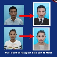 Cuci Gambar Passport Lesen Kad Nikah Borang Sekolah Photo Printing