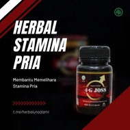 STOK TERBATAS !!!! 4G JOSS, KAPSUL HERBAL STAMINA PRIA 4-G JOSS,