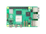 Raspberry Pi 5, Single Board Computer, 8GB RAM, 2.4GHz 64-bit Quad-core Arm Cortex-A76 Processor, Bl