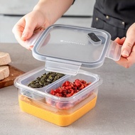 【MasterClass】EcoSnap方形3格可微波便當盒(800ml)  |  環保餐盒 保鮮盒 午餐盒 飯盒