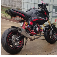 ยางสายฟ้า Fujiyama คู่หน้าหลัง MSX ขนาดเท่ายางเดิม 120/70-12 130/70-12