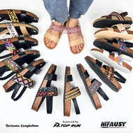 Birken Women's Sandals with mrAUSY Ethnic Motif Sandal Perempuan