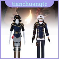 Cosplay Caitlyn Whimsical Outfit From League Of Legends Arcane Crafted With Polyester Fabric Soft