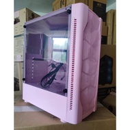 Gamekm Ice Drill Mid Tower Gaming Case MESH Micro ATX Case ATX Case