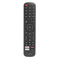 TV Remote Control Wireless Switch for Hisense 43K300UWTS 65M7000 EN2X27HS 4K Television Replacement