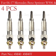 4Pcs Heater Glow Plugs for Mitsubishi Shogun Pajero 2.8 4M40T 4M40 -Diesel GP5501
