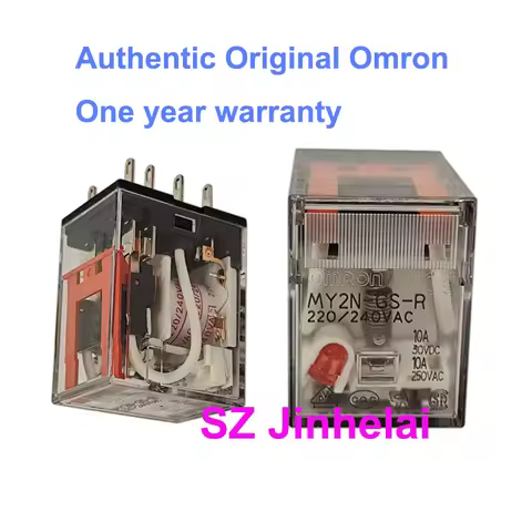 10pcs Authentic Original Omron Intermediate Relay MY2N-GS -R 12VDC 24VDC 48VDC 24VAC 110/120VAC 220/