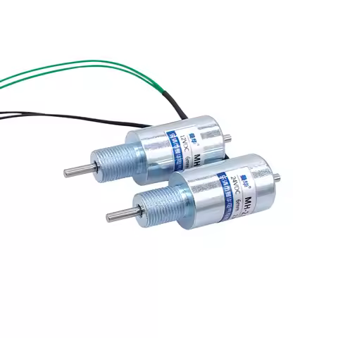 MH-2.5 Push-pull type miniature electromagnet DC 12V 24V Tubular Electric Solenoid Electromagnet Str