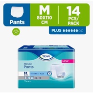 TENA: PROskin Pants Plus Incontinence Pants Unisex Adult Diapers (M-size, 14pcs)