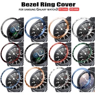 Watch Bezel Ring for Samsung Galaxy Watch 3 41mm 45mm Bezel Adhesive Cover Anti-scratch Case Styling