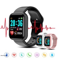 Y68 sports unisex Watch Men Women Fitness Tracker Blood Pressure watches Heart Rate Monitor Bluetoot